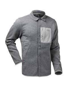 TNF - Men’s Front Range Fleece Shacket – TNF Medium Grey Heather